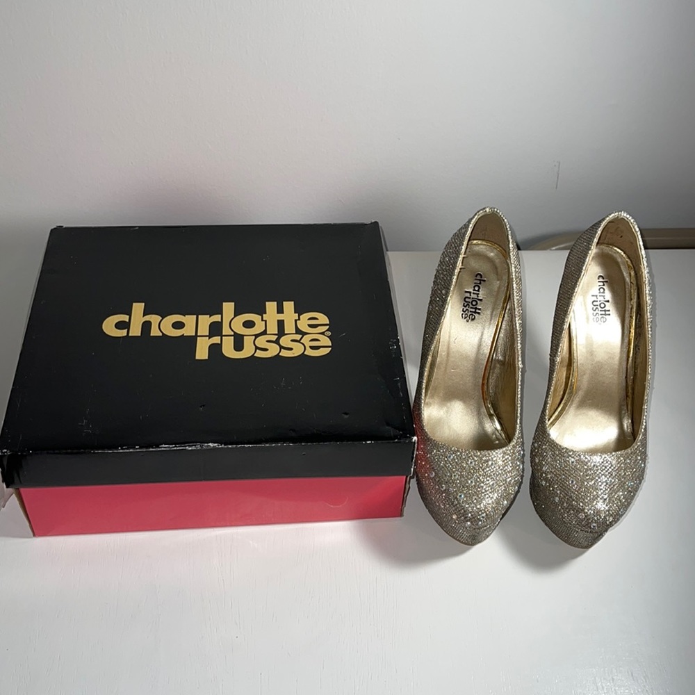 Sparkly heels